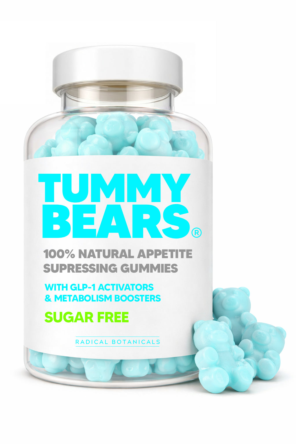 Tummy Bears - Appetite Suppressing Gummies (With GLP-1 Boosters)